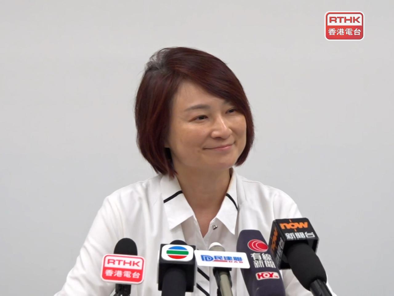 Starry Lee says the passing of a revised Arbitration Law allows organisations in the SAR to help resolve disputes on the mainland. Photo: RTHK
