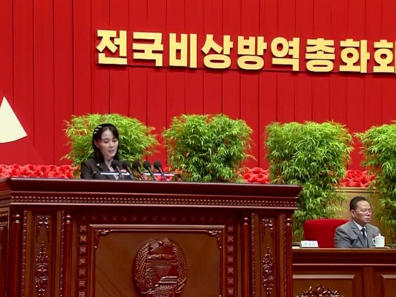 金與正說美日韓以冒險的實際行動在北韓周邊大秀肌肉選錯了地方。（路透社資料圖片）