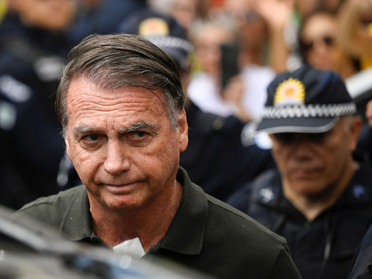 Former Brazilian president Jair Bolsonaro has been sentenced to 27 years in prison for plotting to overthrow leftist rival Lula. Photo: Reuters