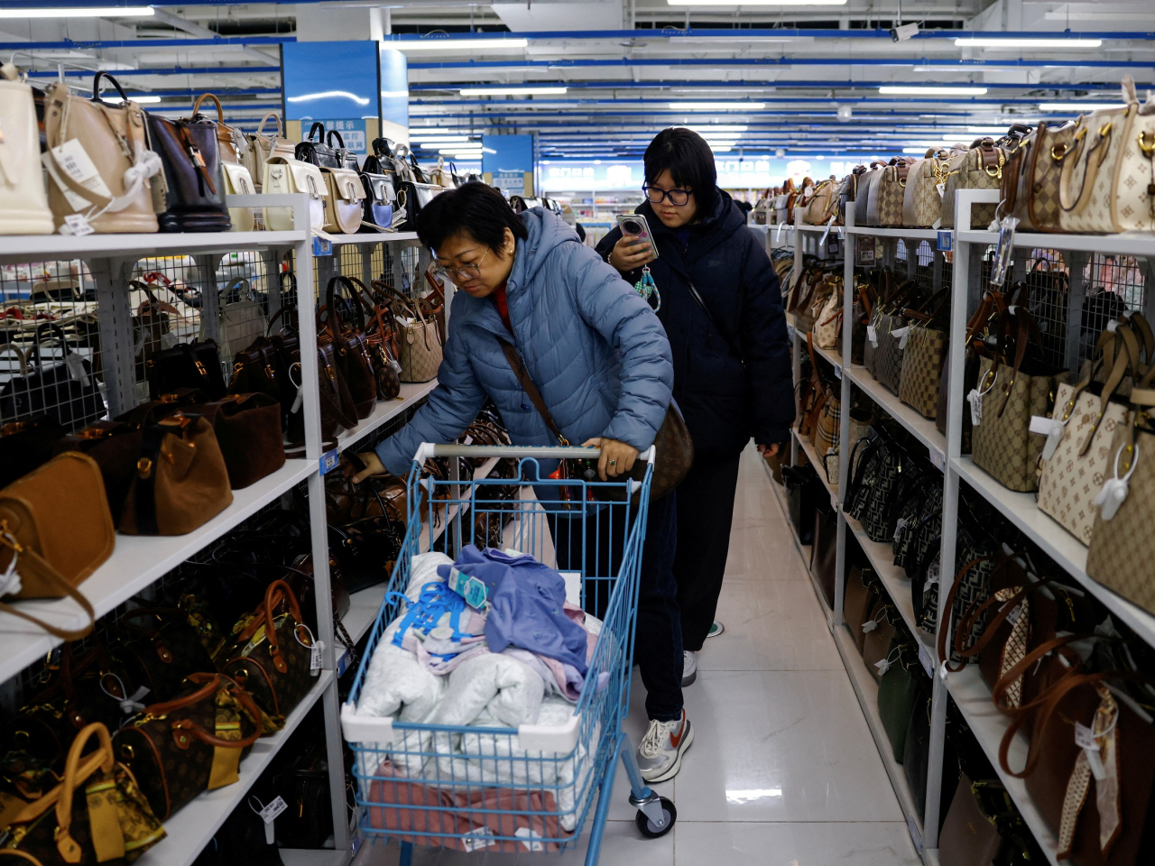Beijing has set a full-year GDP growth target of around 5 percent for the world's second-largest economy. File photo: Reuters