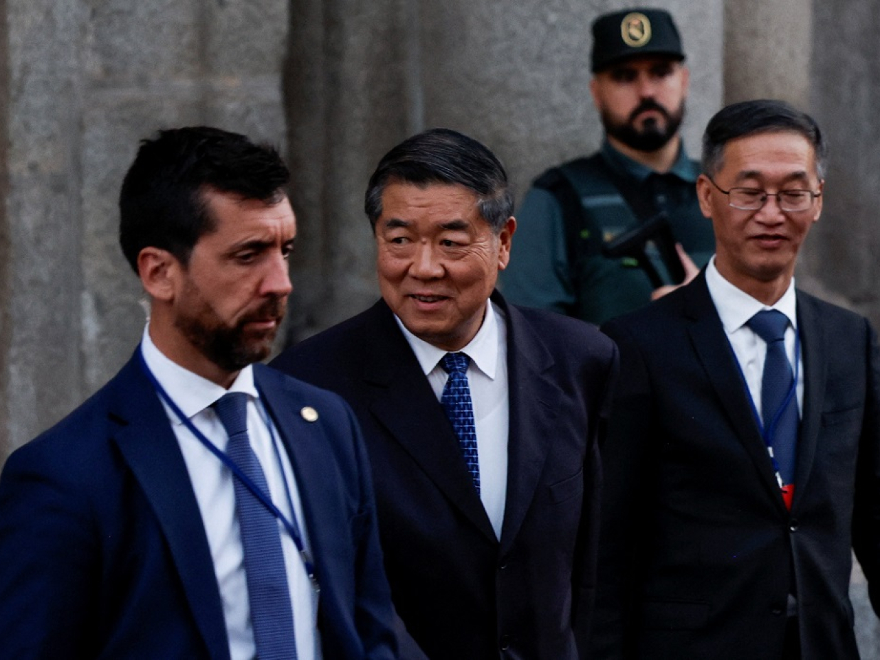 Vice Premier He Lifeng, centre, is leading the Chinese delegation in the latest round of economic and trade talks with the US. Photo: Reuters
