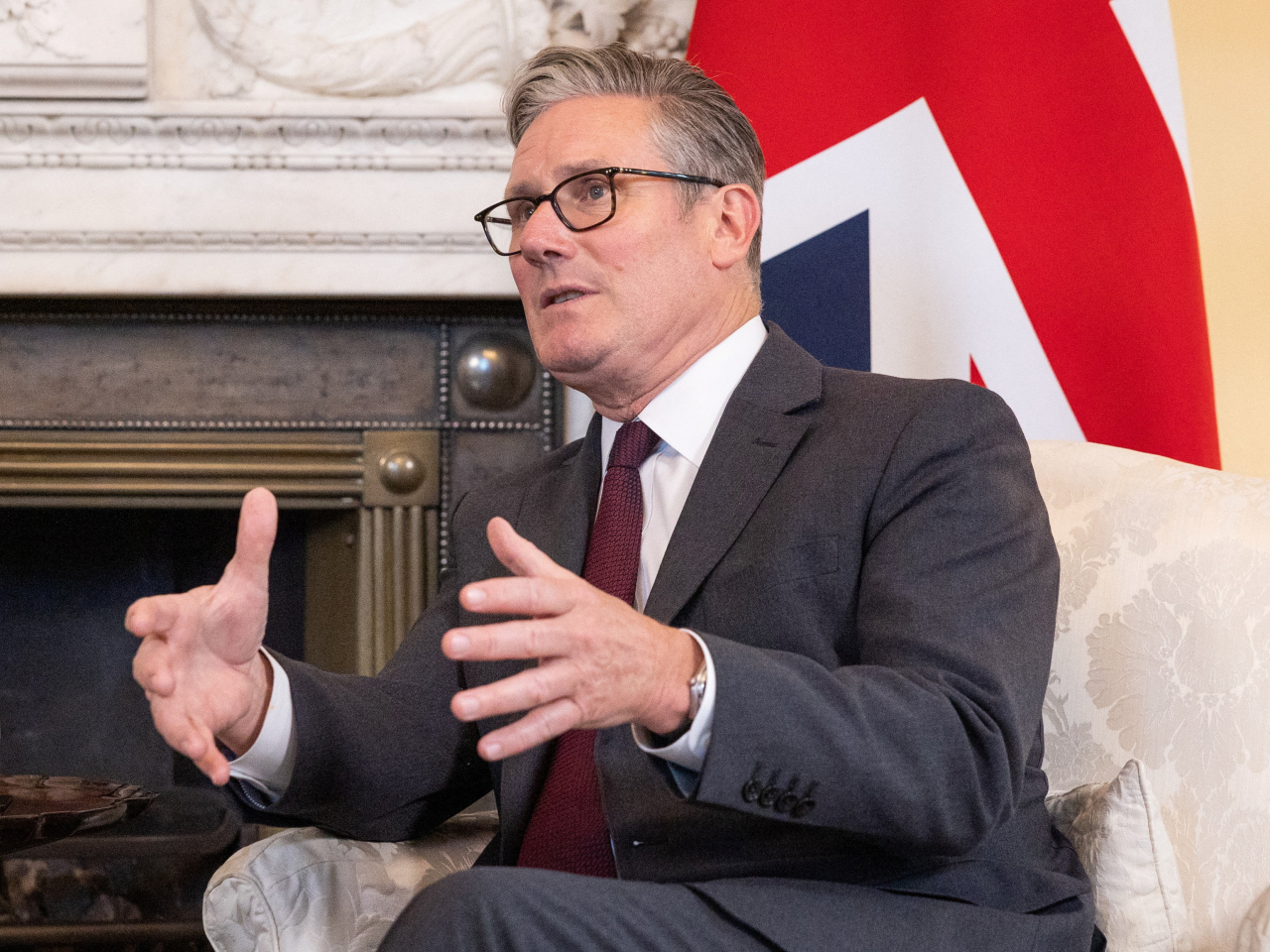 Keir Starmer's office says 'the last thing the British people want is dangerous and inflammatory language'. File photo: Reuters