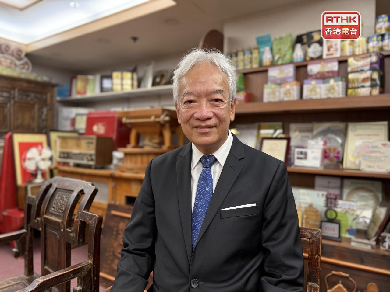 黃家和認為政府要加強宣傳北都發展。（崔蔚恩攝）