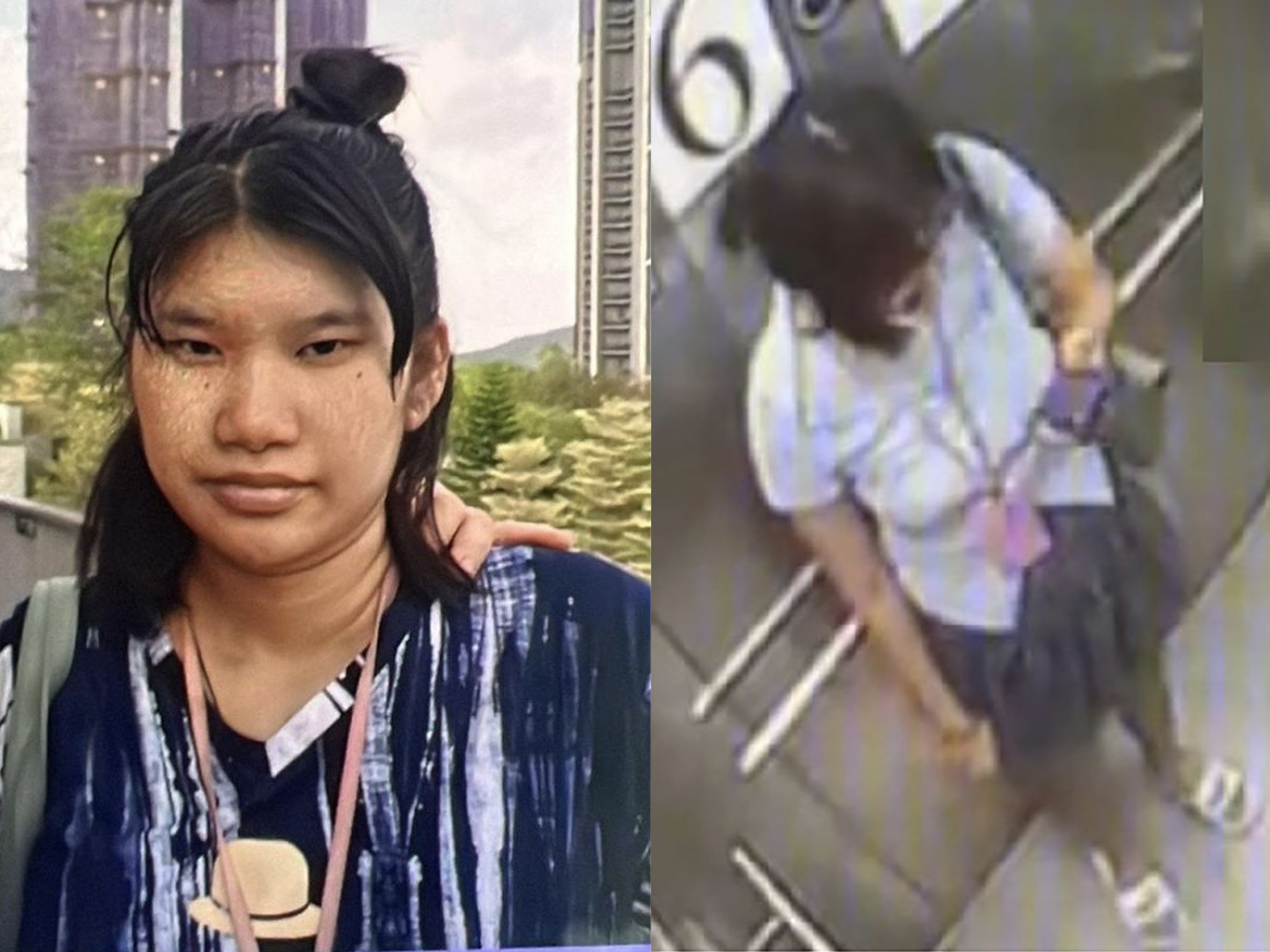 失蹤女子身高約1.7米，體重約70公斤，肥身材，圓面型，黃皮膚及蓄長黑直髮。（政府新聞處）