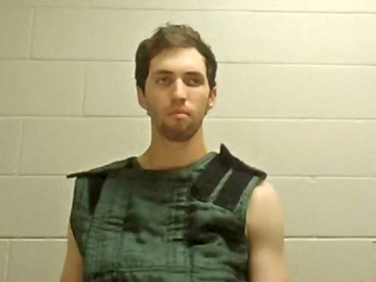Tyler Robinson, the suspect in the fatal shooting of US conservative commentator Charlie Kirk, appears in court via video feed from jail. Photo: Reuters