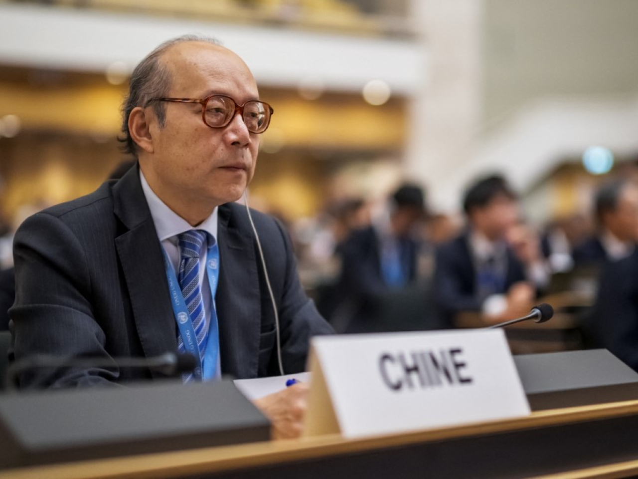 陳旭表示，以色列對卡塔爾發動襲擊，公然侵犯卡塔爾領土主權和國家安全。（法新社）