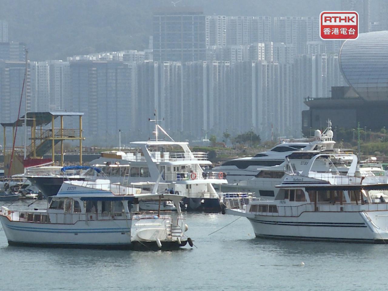 施政報告提出，優化遊艇產業配套，推廣高端遊艇旅遊。（港台圖片）
