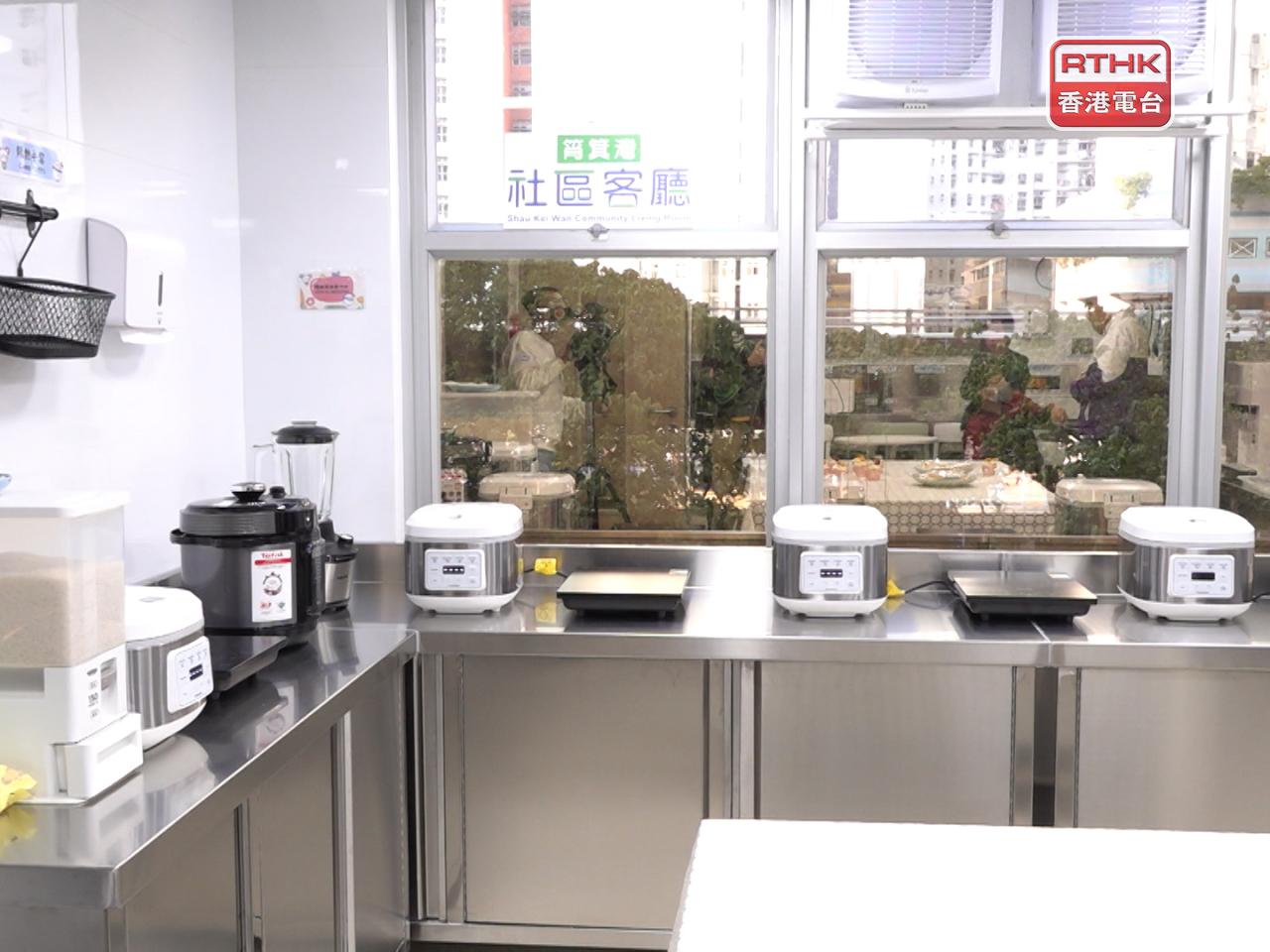 Chief Executive John Lee says the 15 new and old community living rooms are expected to benefit about 7,000 households residing in subdivided units. File photo: RTHK