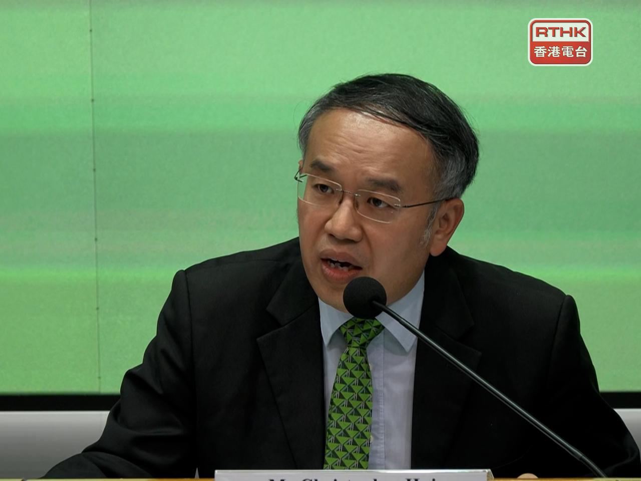 許正宇表示，雖然亞洲區內已有城市發展成黃金交易中心，但香港有獨特優勢，本身政策亦有利相關發展。（梁禎祥攝）