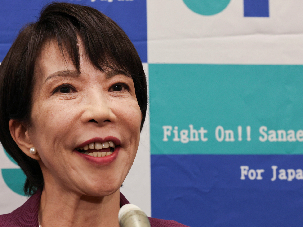 高市早苗表態有意競逐自民黨總裁，力爭成為日本首位女首相。（路透社）
