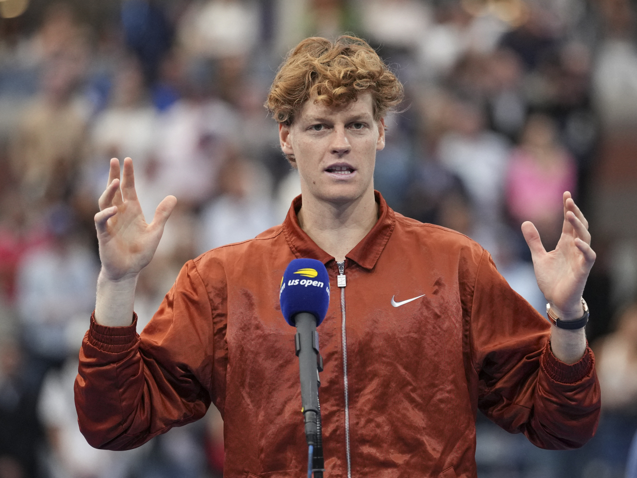 Jannik Sinner comes off in Fedez's lyrics as being a 'pure-blooded Italian with Adolf Hitler’s accent'. File photo: Reuters