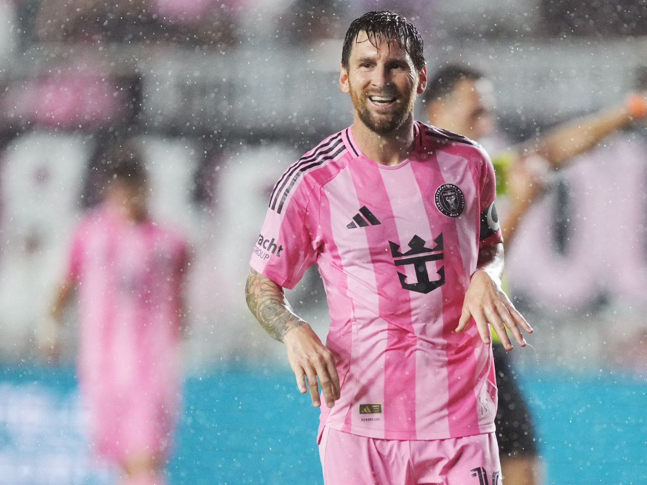 A brace from Lionel Messi helped Inter Miami beat DC United 3-2 and become the league's top goalscorer. Photo: Reuters