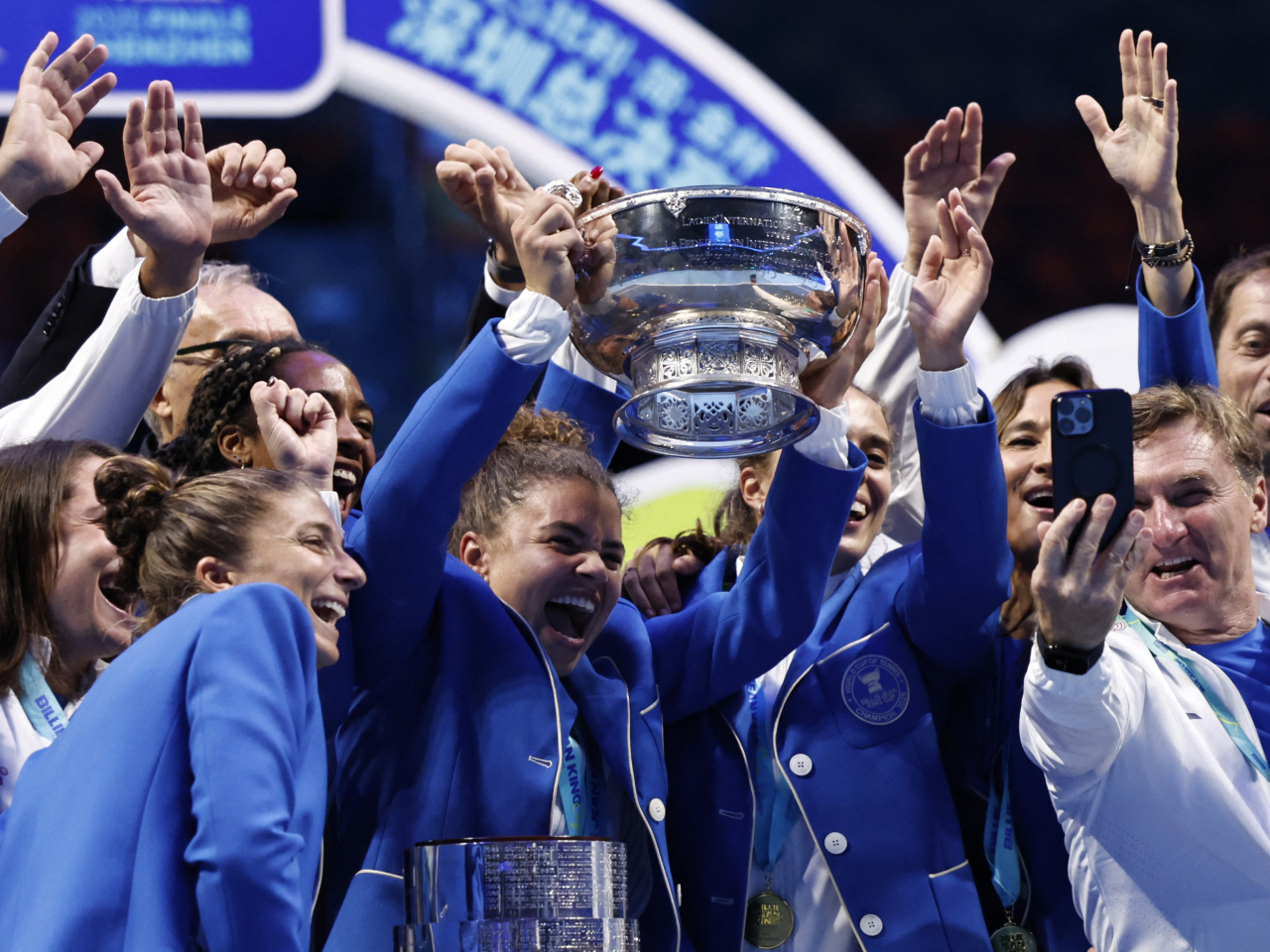 Italy's victory takes their own tally in the women's team competition to six titles. Photo: Reuters