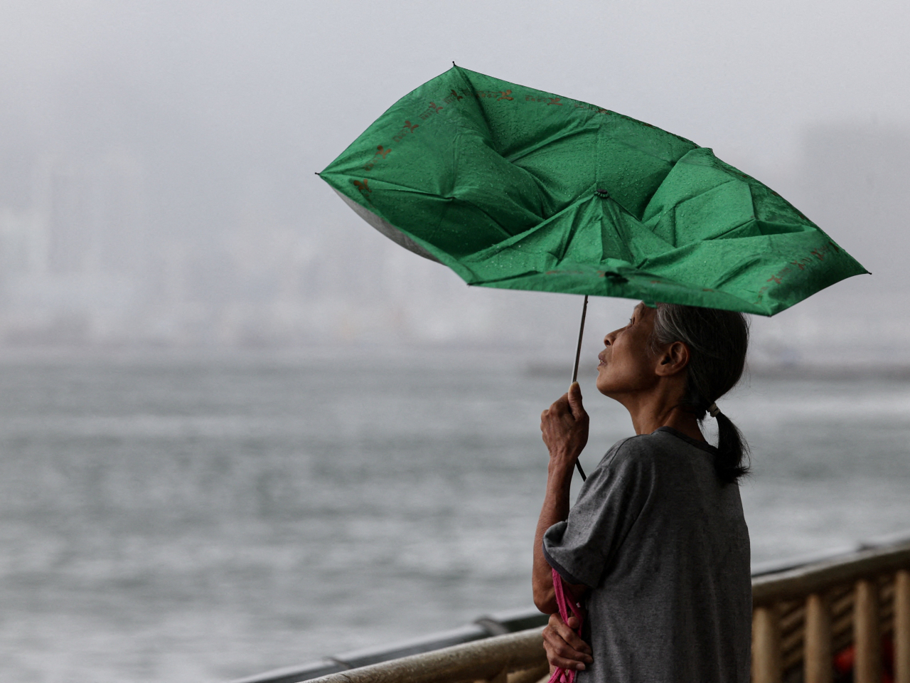 The Observatory says Hong Kong will be vulnerable to strong winds from Super Typhoon Ragasa this week. File photo: Reuters