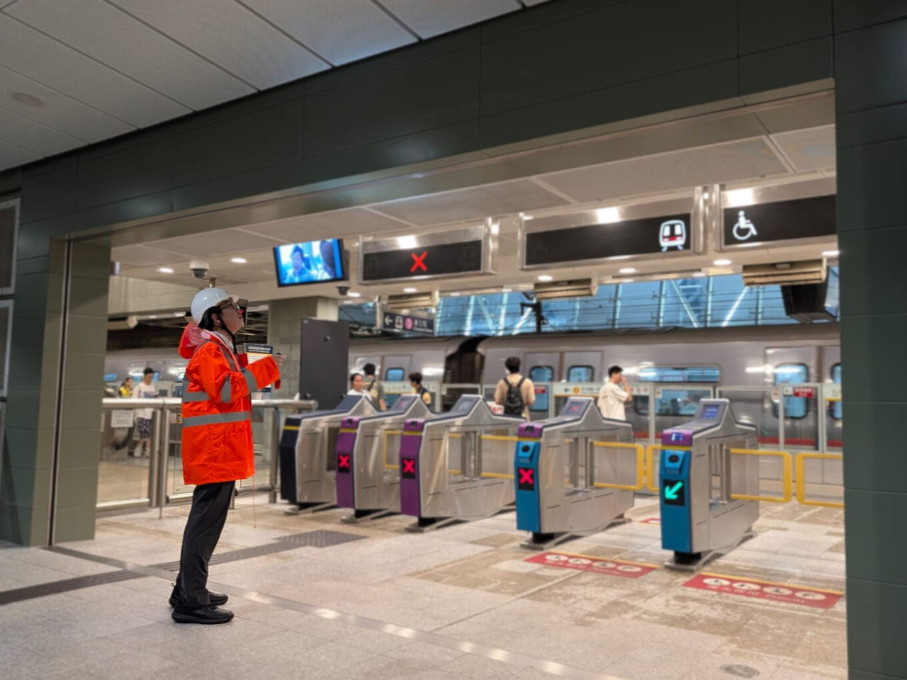 The MTR has implemented a series of contingency measures ahead of the arrival of Super Typhoon Ragasa. Photo courtesy of MTR