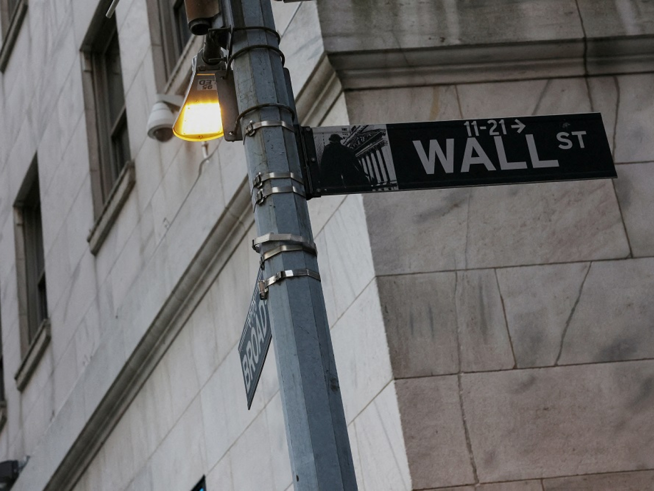 Tech stocks led the way as all three major indices on Wall Street finished at records. File photo: Reuters