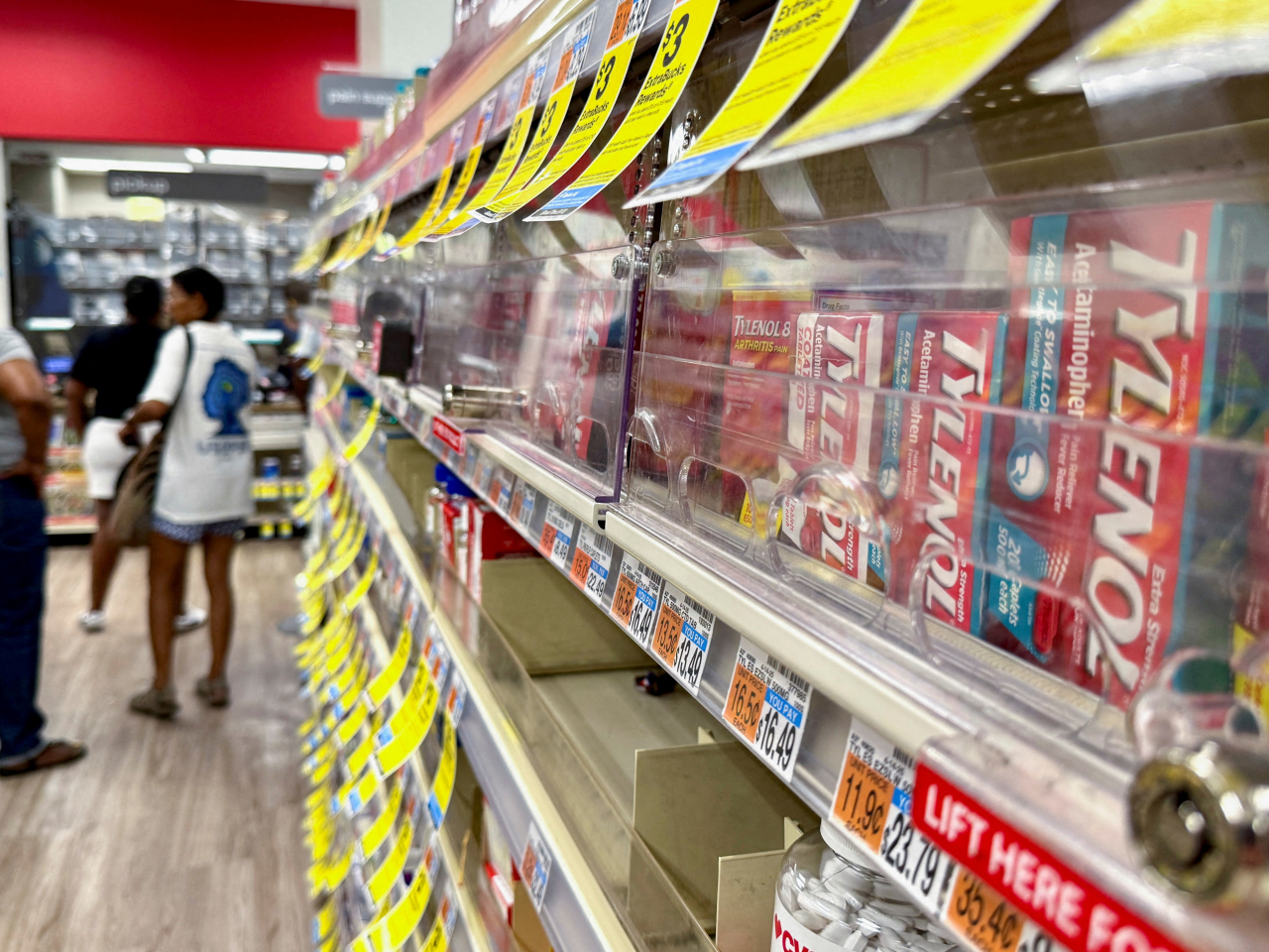 Donald Trump's claims about Tylenol have been called 'dangerous, unscientific and full of misinformation' by medical experts. File photo: Reuters