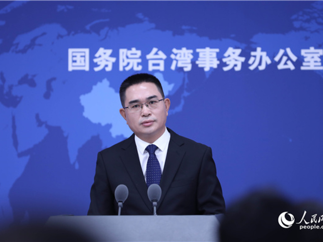 陳斌華希望受災民眾早日恢復正常生產生活秩序。 (人民網)