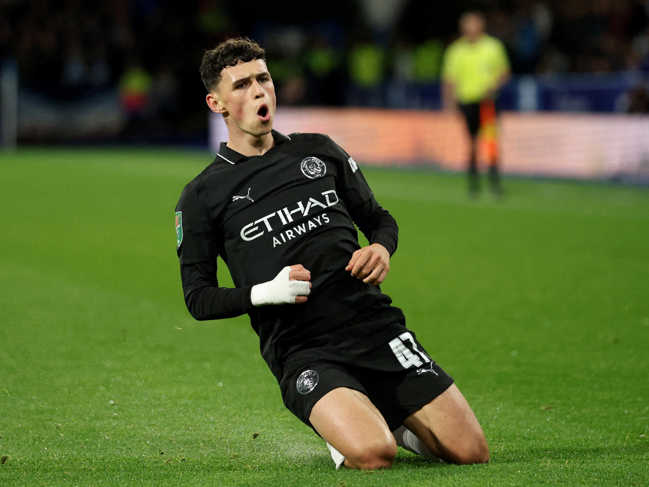 Phil Foden had a goal and assist in Manchester City's 2-0 victory over Huddersfield. Photo: Reuters