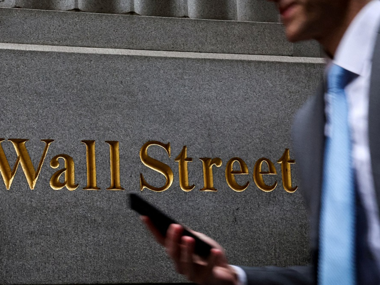Shares on Wall Street had fallen for three days straight. Photo: Reuters