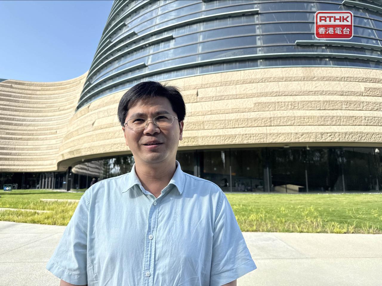 副館長余健說，初步計劃明年在外國舉辦三星堆主題展覽。（陳曉筠攝）