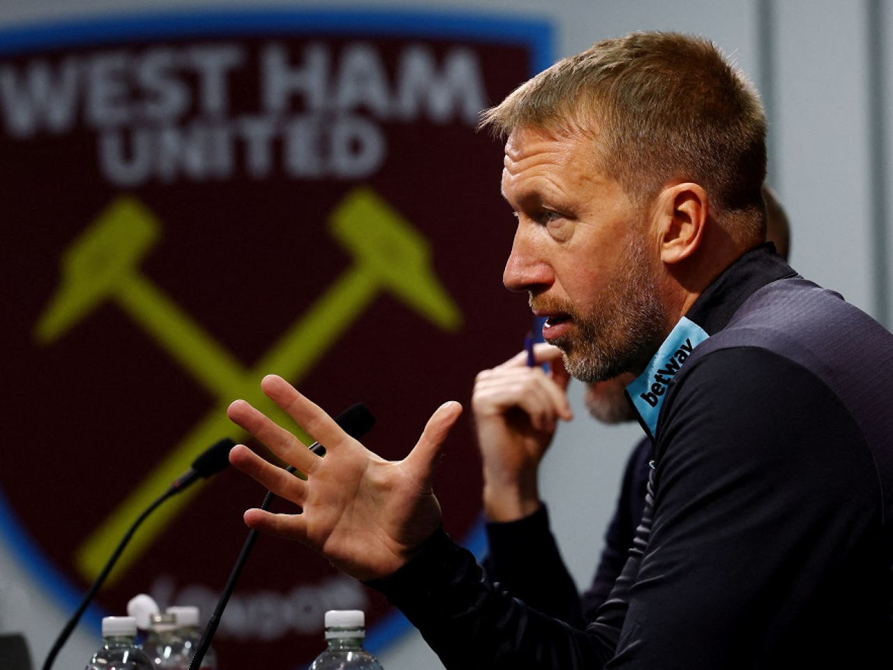 Graham Potter took over at the London Stadium in January. File photo: Reuters