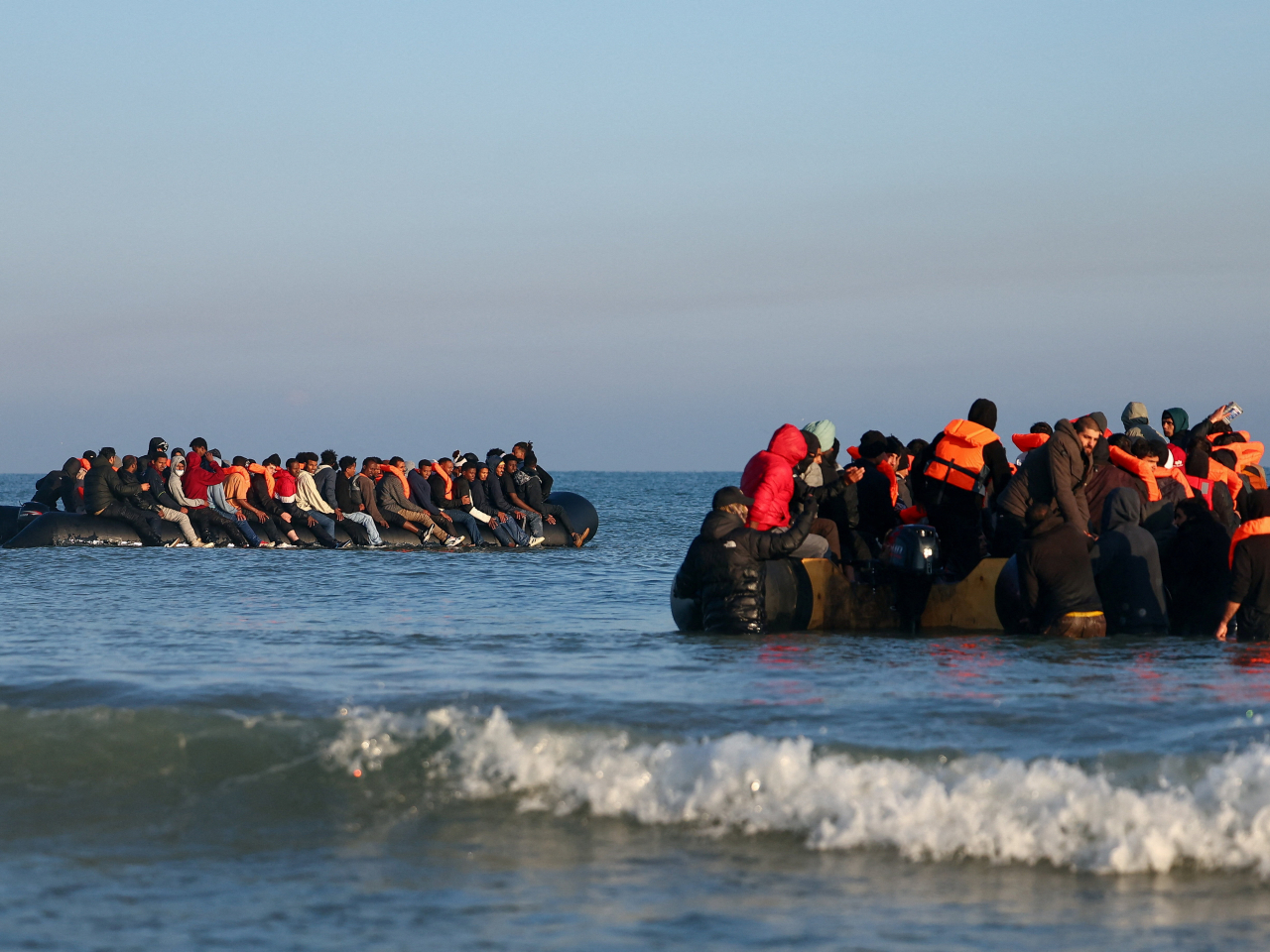 Each year thousands of migrants risk their lives making the perilous journey across the Channel hoping for a better life in the UK. File photo: Reuters