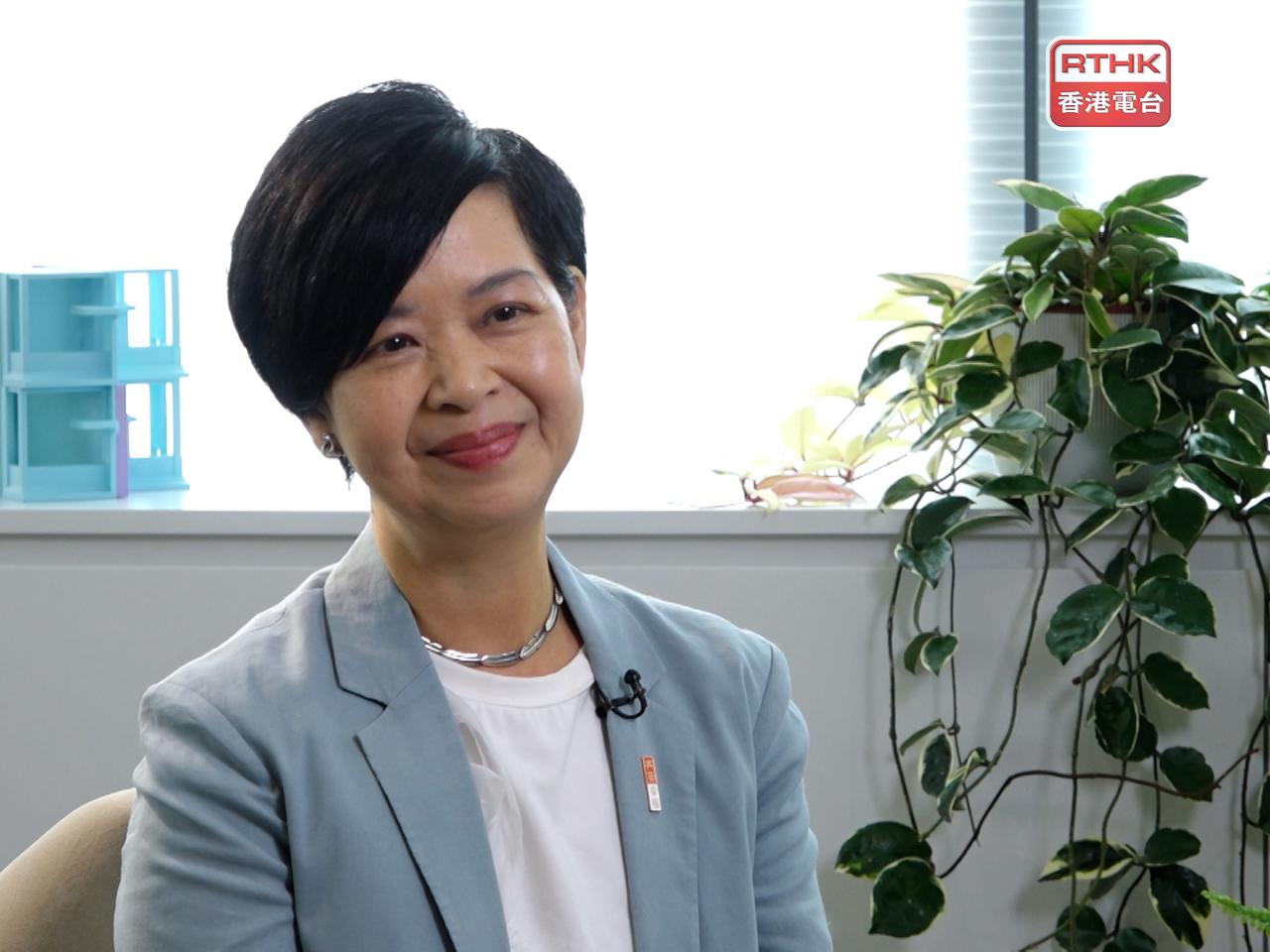何永賢表示，相信未來10年的較後時間，公屋綜合輪候時間有望降至4年以下。（港台圖片）