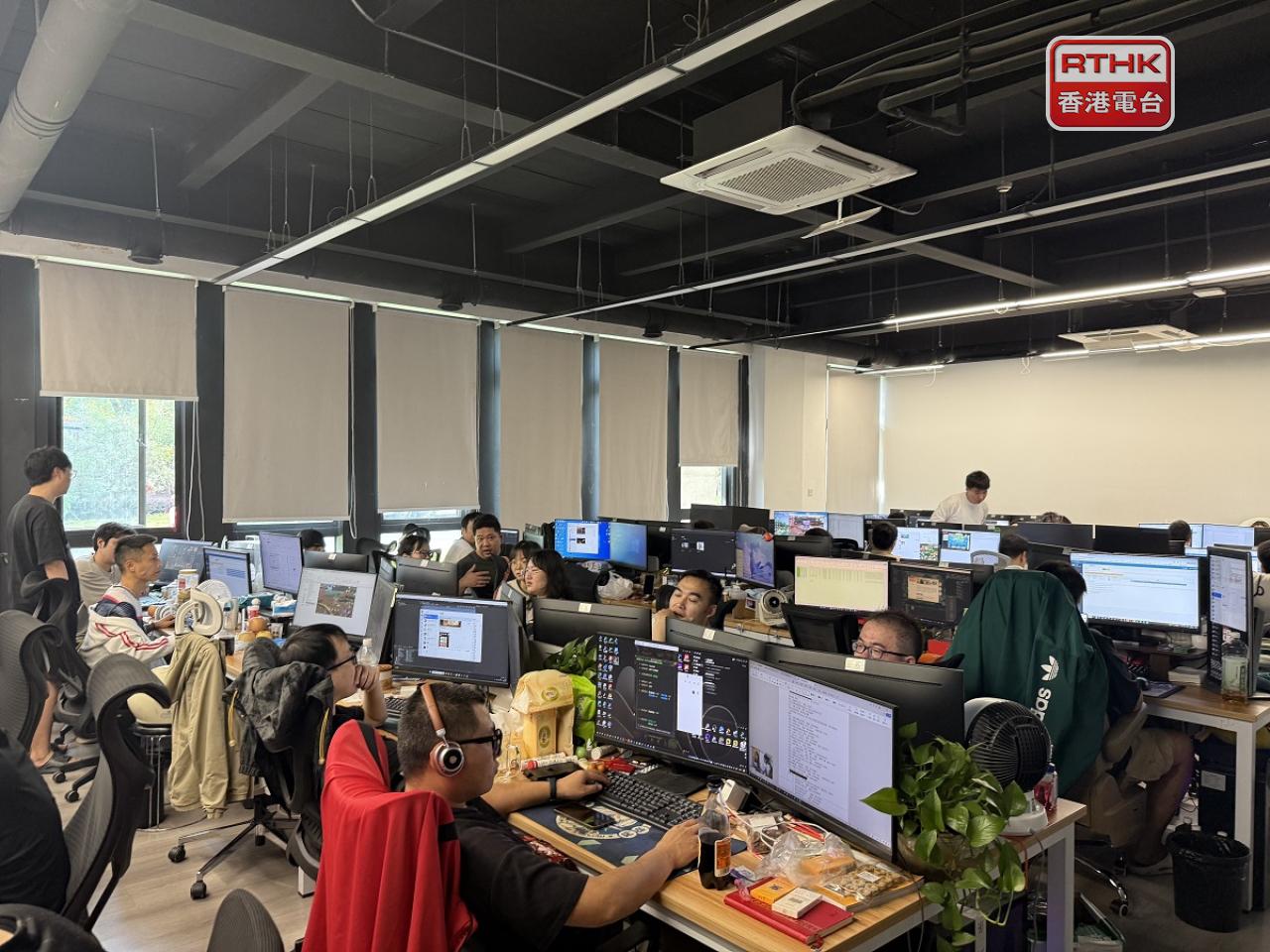 靈澤科技團隊現時有約300人，平均年齡不足30歲。（陳曉筠攝）
