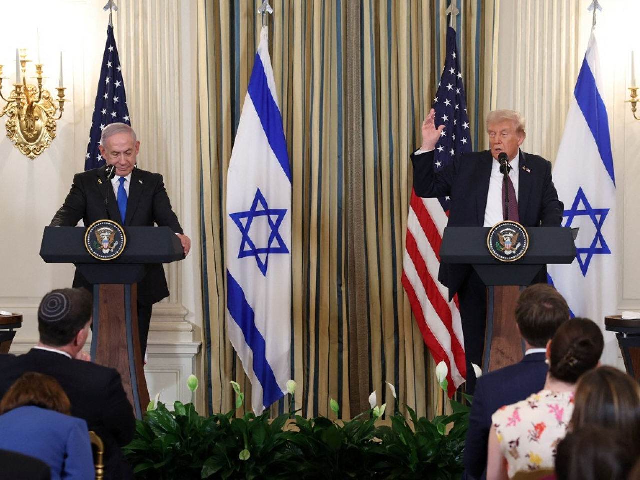 US President Donald Trump says approval from all sides is "beyond very close." Photo: Reuters