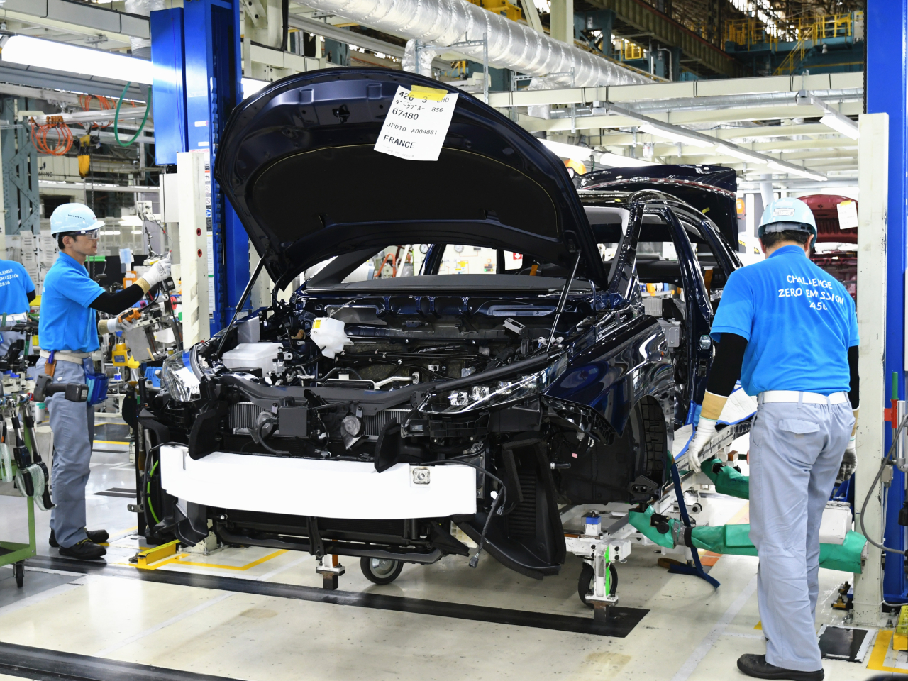 日本9月大型製造業景氣判斷指數為正14，連升兩個季度，創去年底以來最高。（新華社資料圖片）