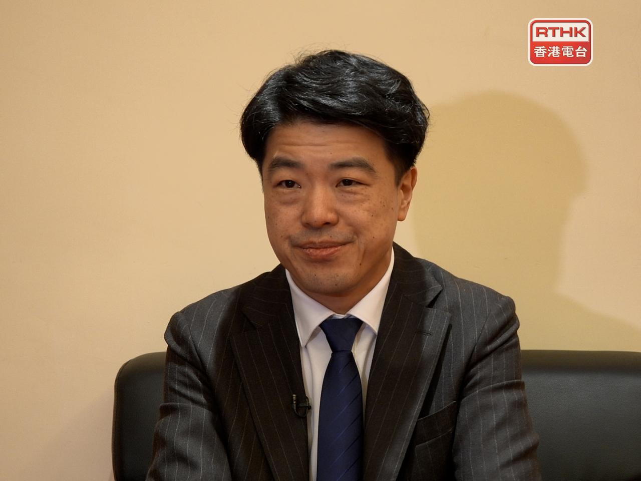 劉維表示，百圖生科期望透過在港成立國際創新中心，孵化和培育有潛力的初創企業在香港上市。（梁禎祥攝）