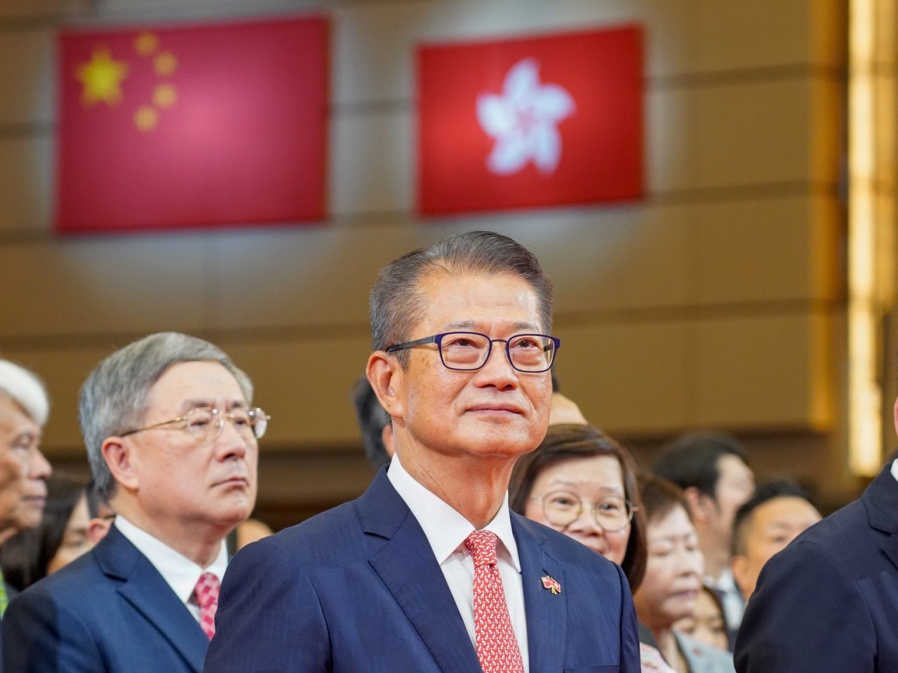 陳茂波表示，國家欣欣向榮的發展與進步，令每位中國人都感到自豪。（陳茂波社交網站圖片）