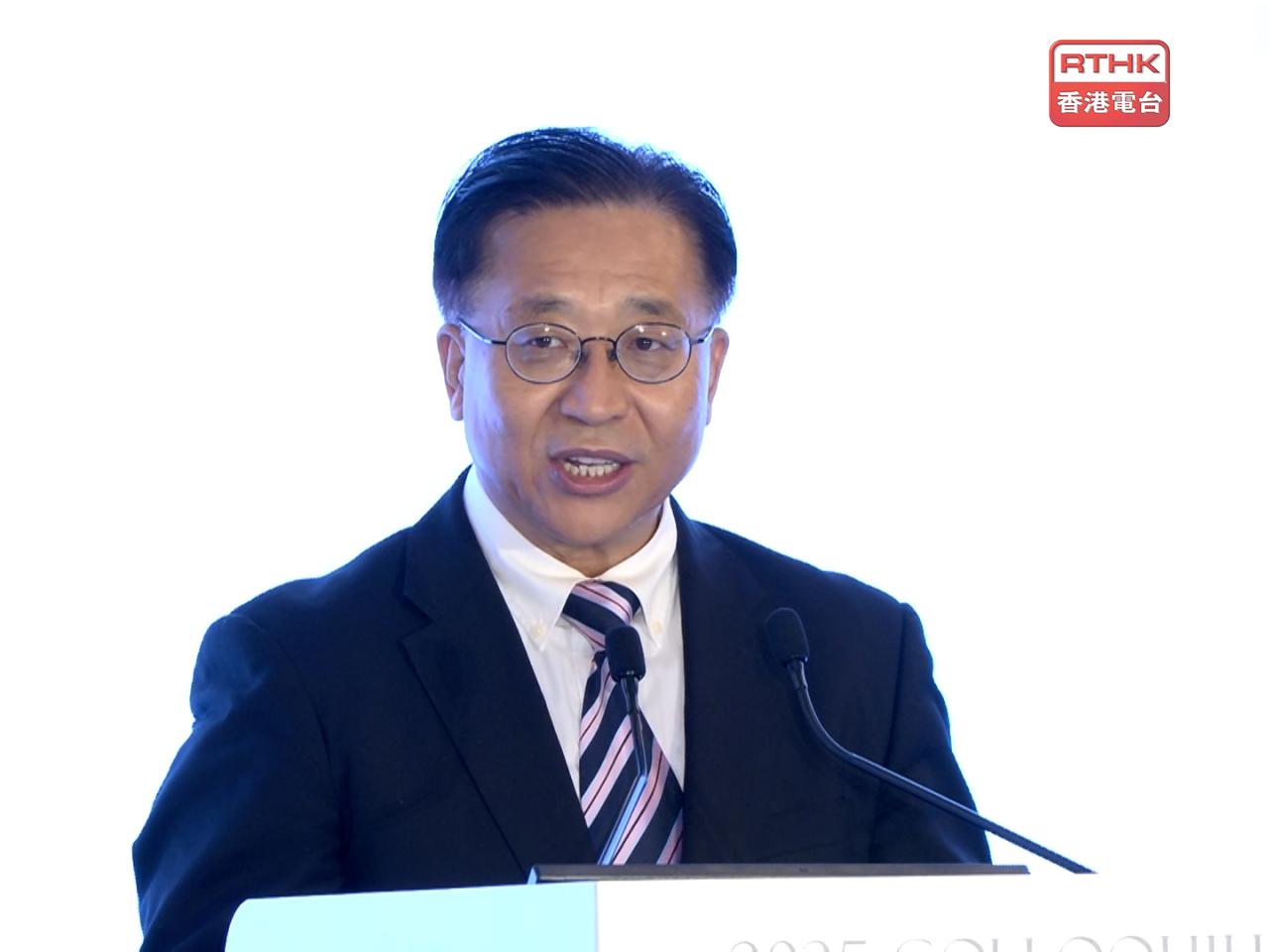 崔建春敦促伊珠麗，恪守不干涉內政等國際關係基本準則。（港台圖片）