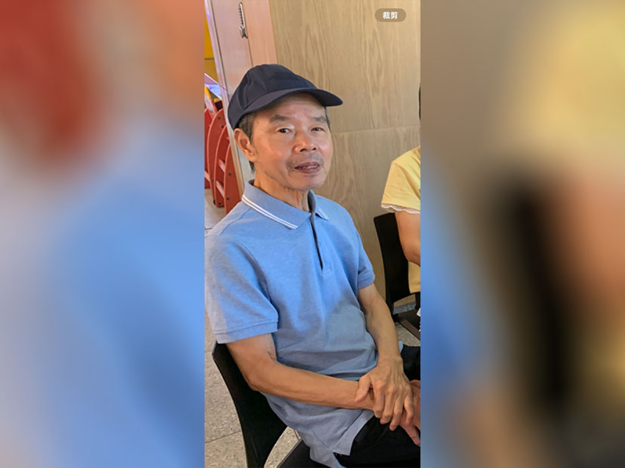 失蹤男子身高約1.6米，體重約50公斤，中等身材，尖面型。（政府新聞處）