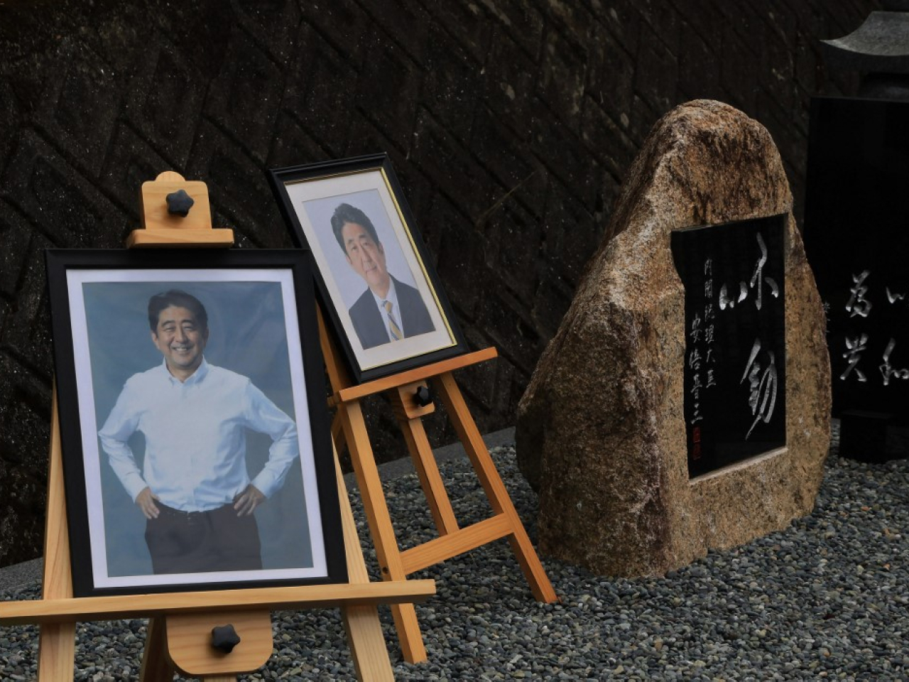 安倍晉三2022年7月在奈良出席公開活動期間，遭到近距離槍擊身亡。（法新社資料圖片）