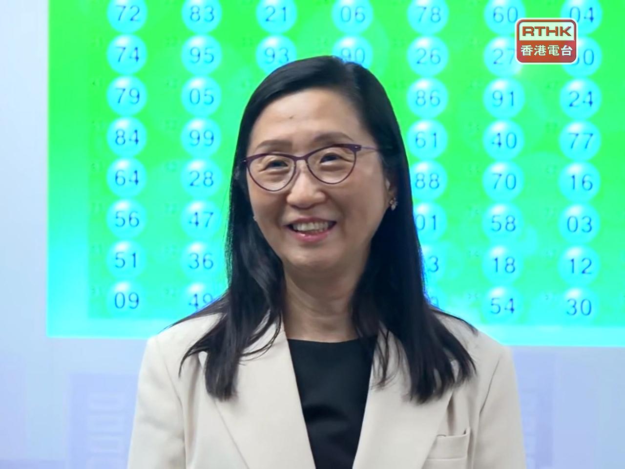 黃碧如認為計劃仍然受歡迎，市民對綠置居的需求殷切。（港台圖片）