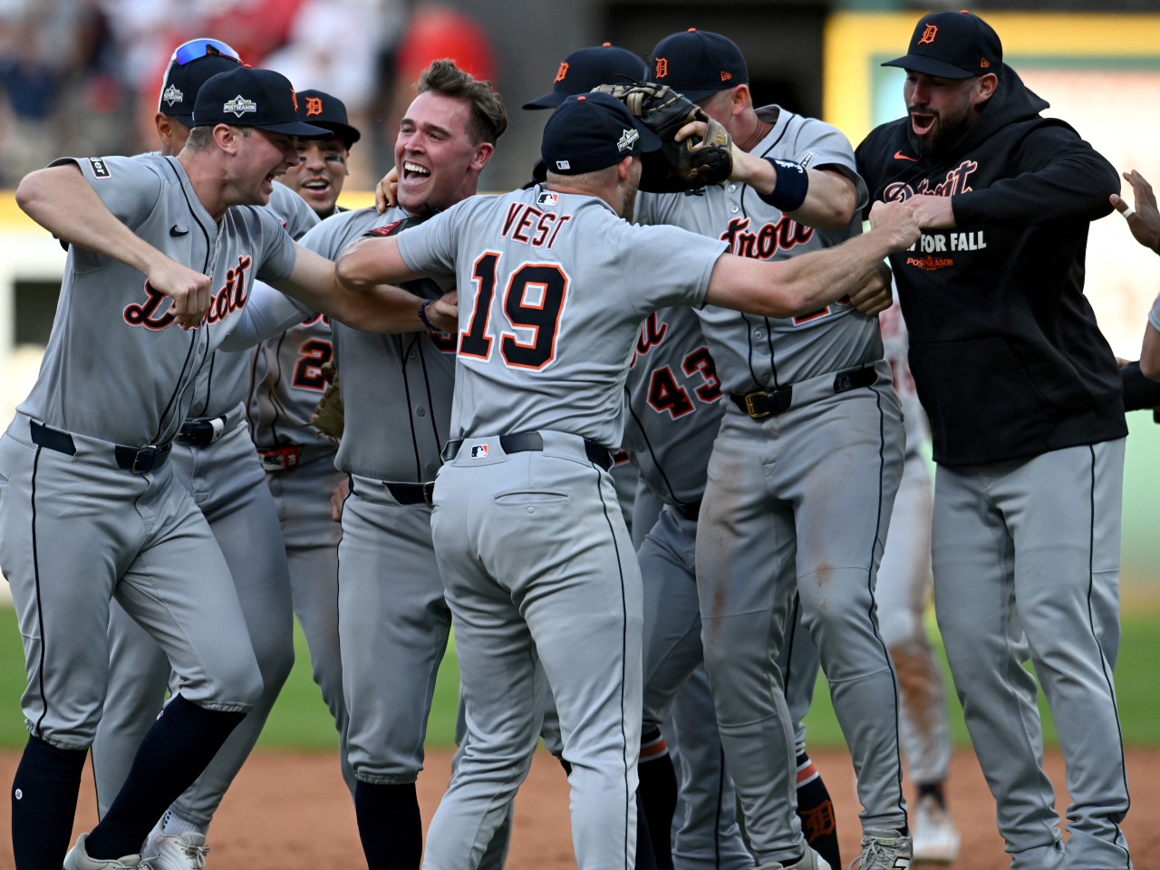 The Tigers' posted a four-run seventh inning to power past the Cleveland Guardians. Photo: Reuters