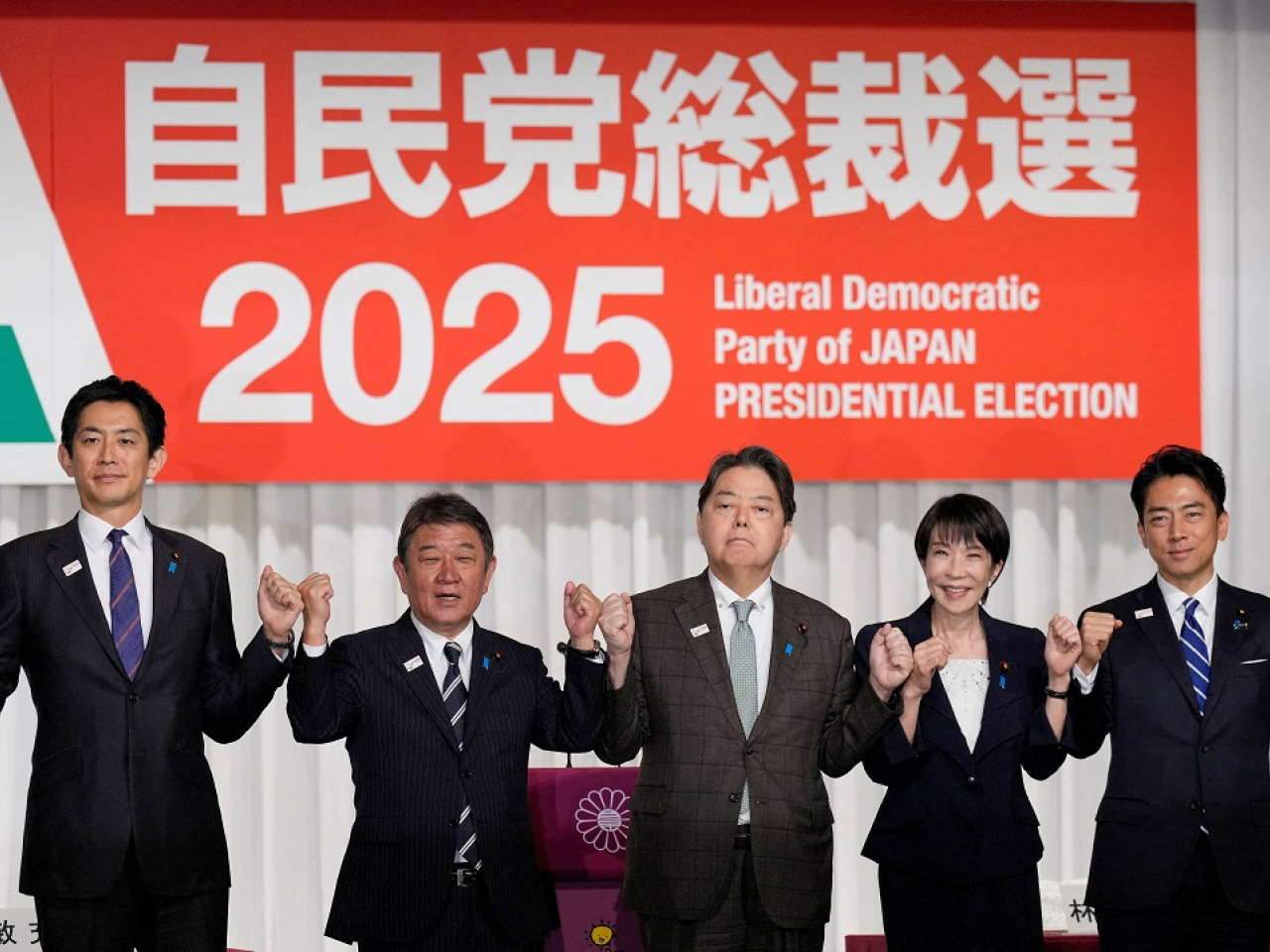 選舉明天舉行，共有5人參選。（路透社）