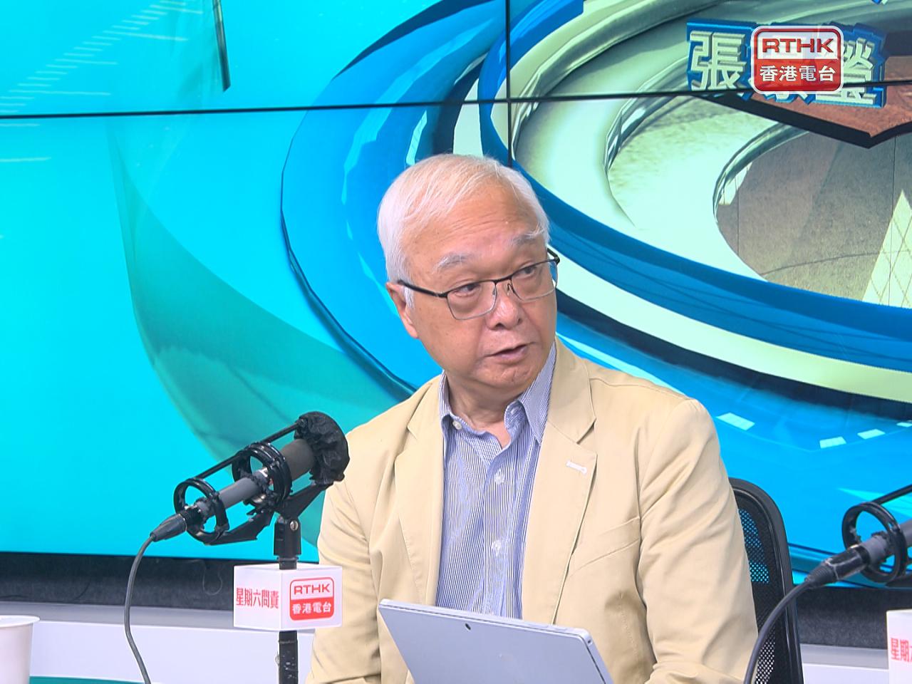 Tse Chin-wan says the public needs to reduce waste generation to hit the zero-landfill goal by 2035. Photo: RTHK