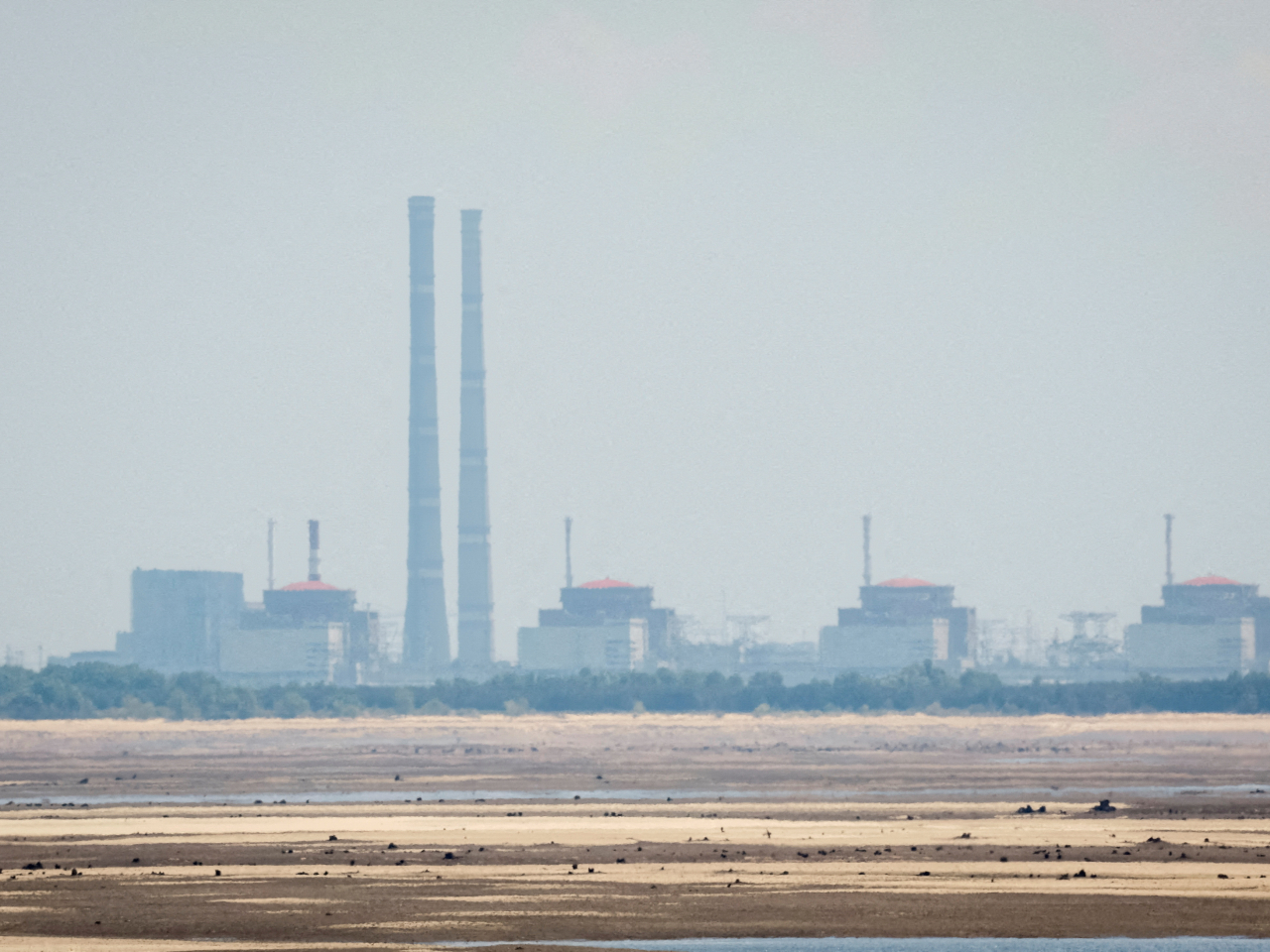 國際原子能機構呼籲俄烏雙方盡快解決扎波羅熱核電站外部電力供應問題。（路透社資料圖片）