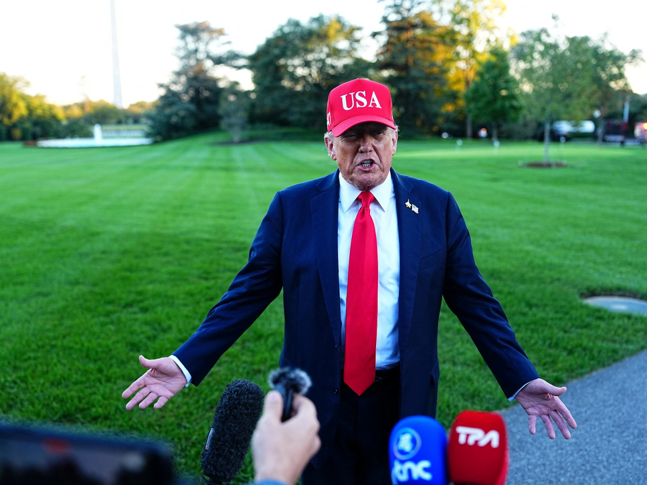 Donald Trump said authorities will be looking for people allegedly trafficking drugs by land, after claiming that US strikes on boats off Venezuela have emptied the area of drug vessels. File photo: Reuters