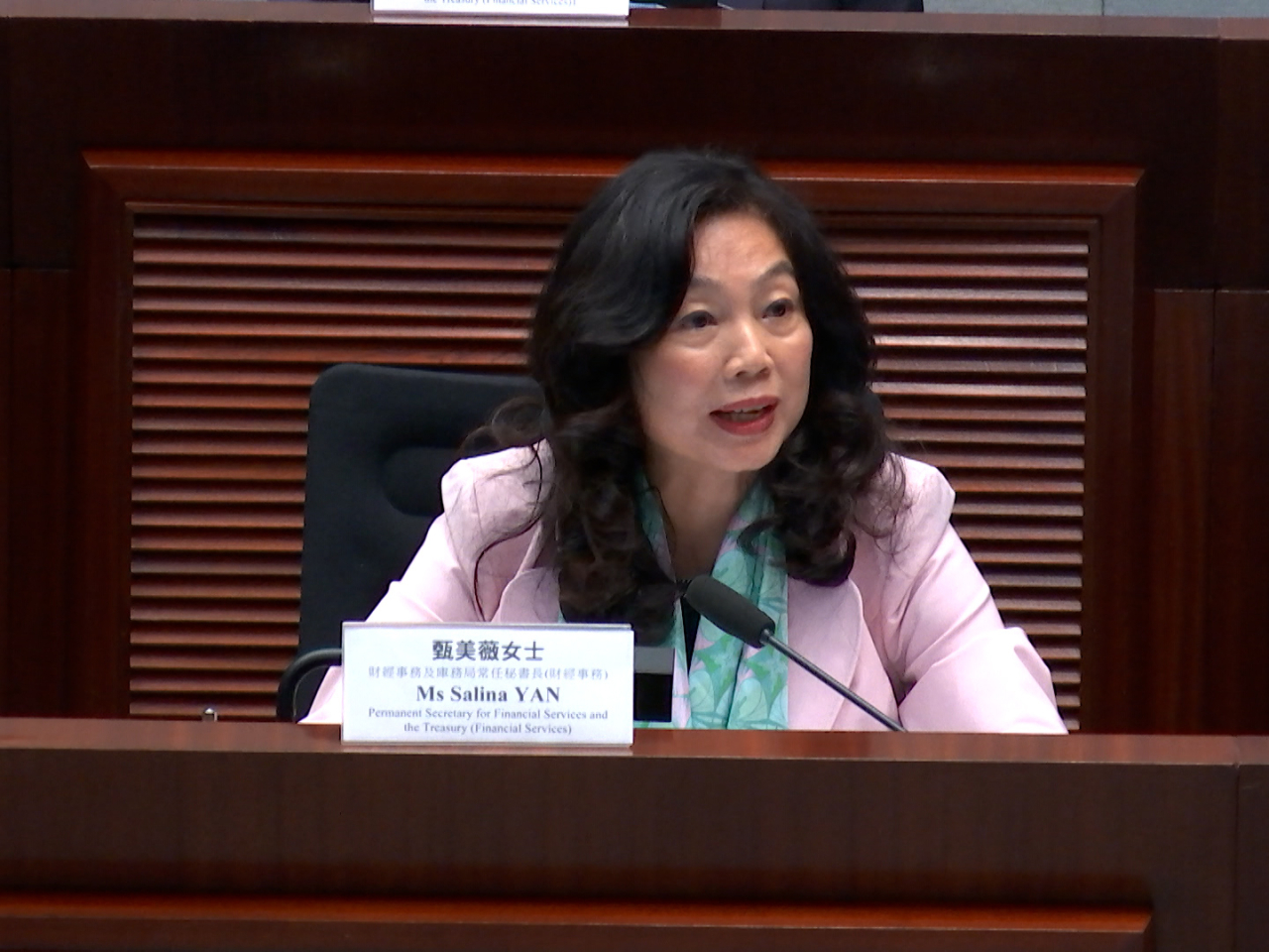 甄美薇稱施政報告針對資本市場改革著墨不少，包括主動提出完善主板上市機制。