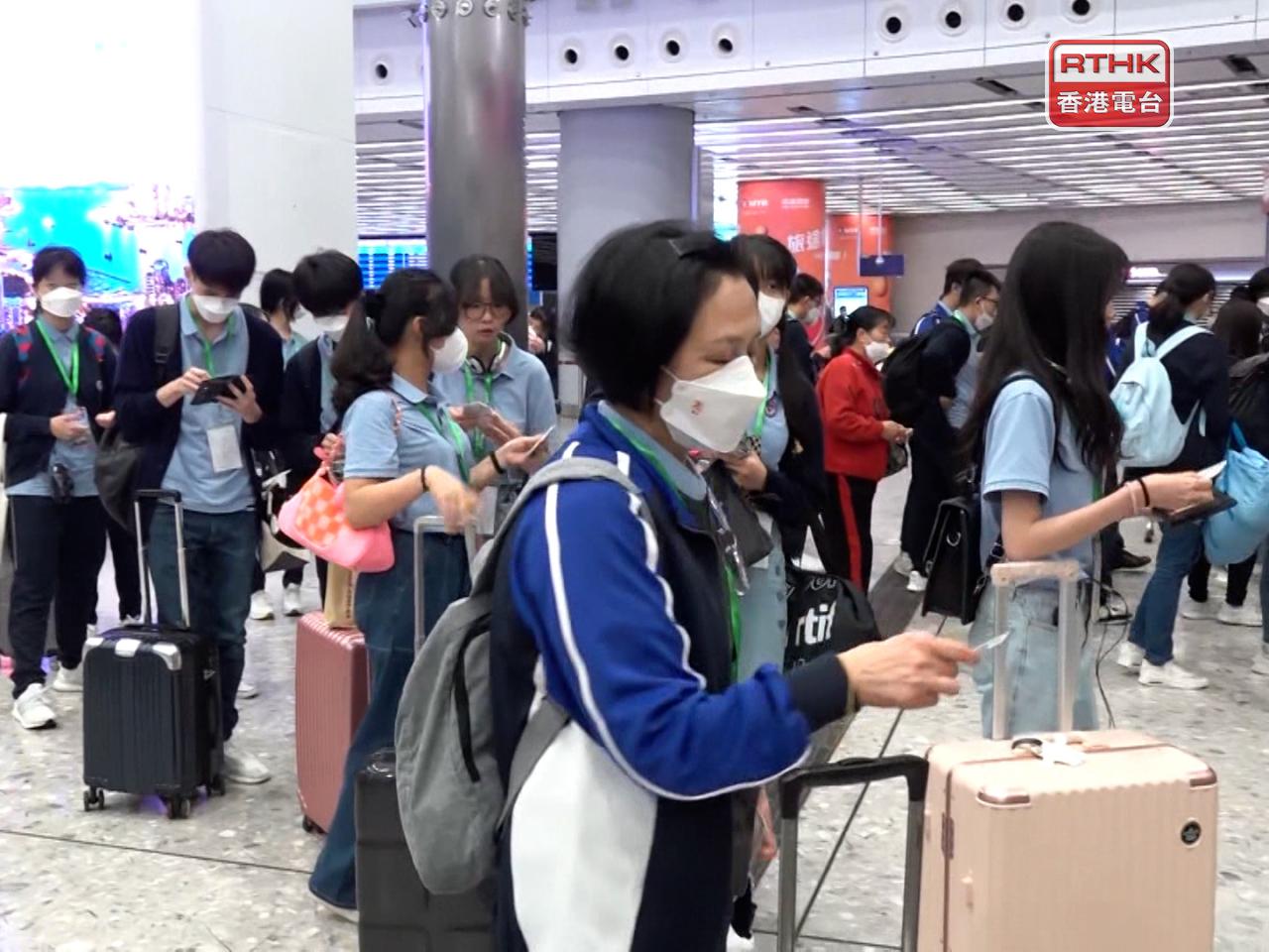 葉秀媚說，新學年公民科內地考察合共提供28個行程。（港台圖片）