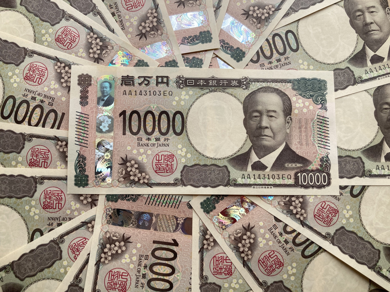 日圓兌美元一度跌逾2%，低見150.47兌1美元，創逾2個月以來最低。（港台圖片）
