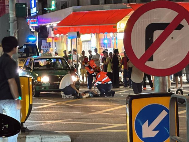 大埔發生交通意外，一名男子受傷送院。（網上圖片）