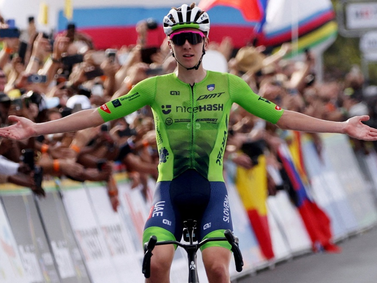 Pogacar on Saturday will bid to become the first man to win the Giro di Lombardia five years in a row. File photo: Reuters