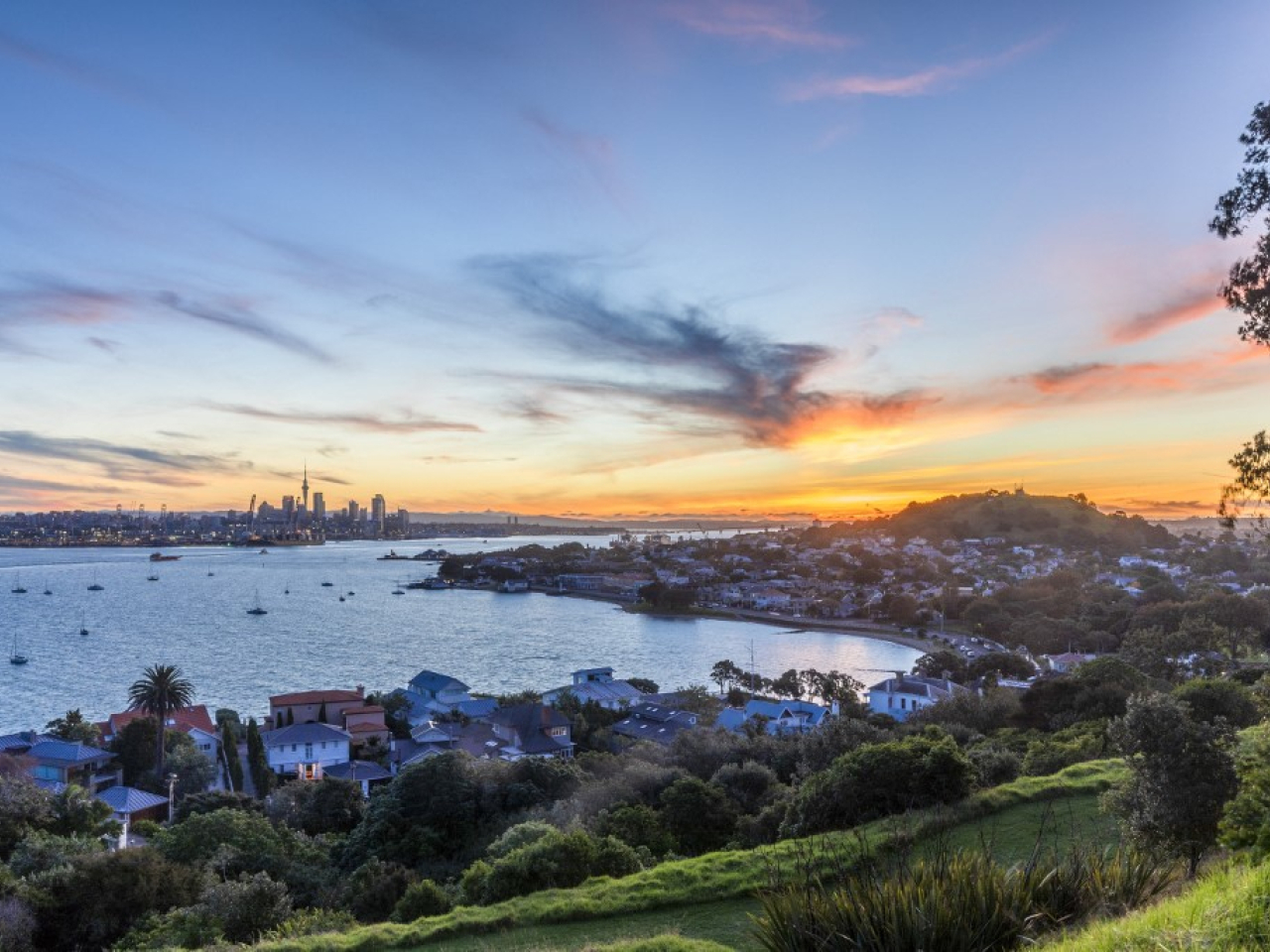 Over 200,000 homes in cities such as Auckland are in areas at risk of coastal inundation and inland flooding. File photo: AFP