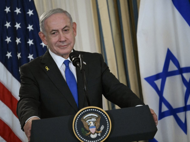 內塔尼亞胡發表聲明表示，他將召集內閣批准協議。（法新社資料圖片）