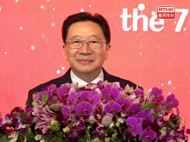 周霽表示,大家身處偉大祖國、偉大時代,親身參與一國兩制偉大實踐,形容處處都是新聞的富礦。(施華駿攝)